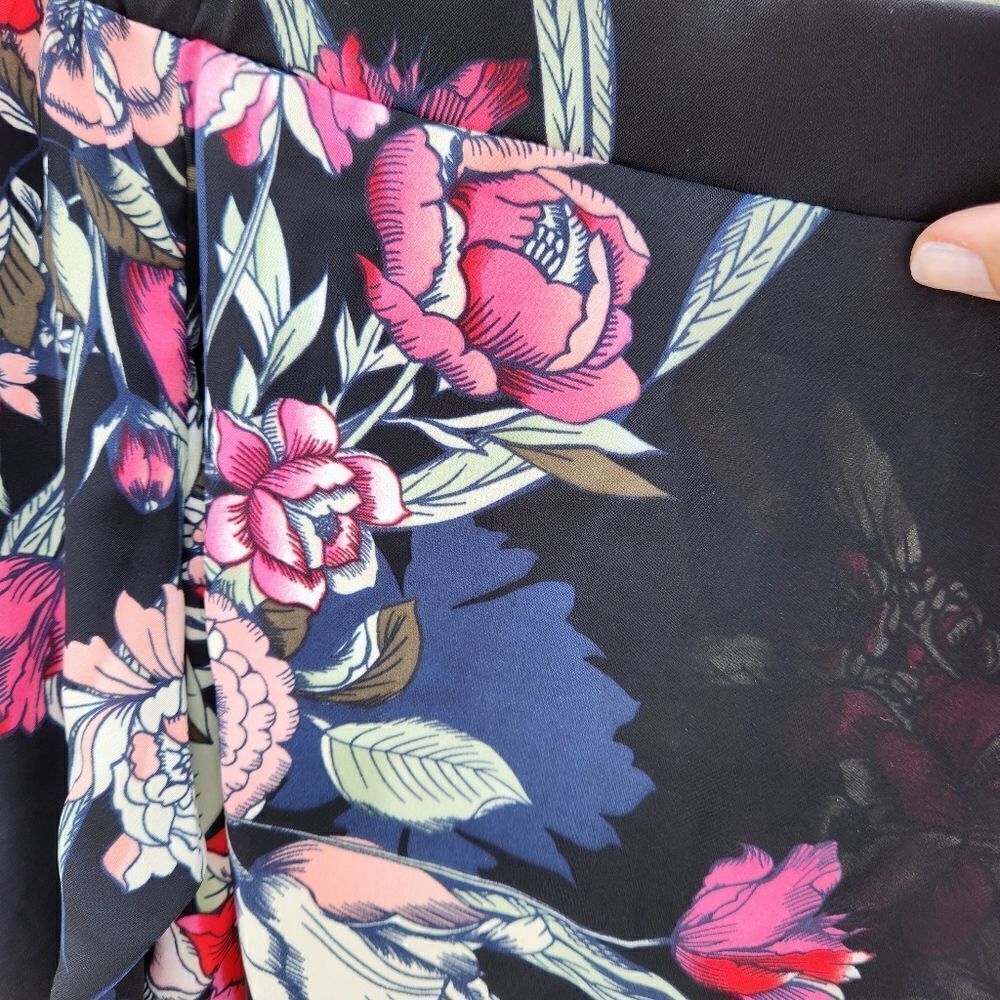 Citi chic black misty floral bardot top - Picture 3 of 10
